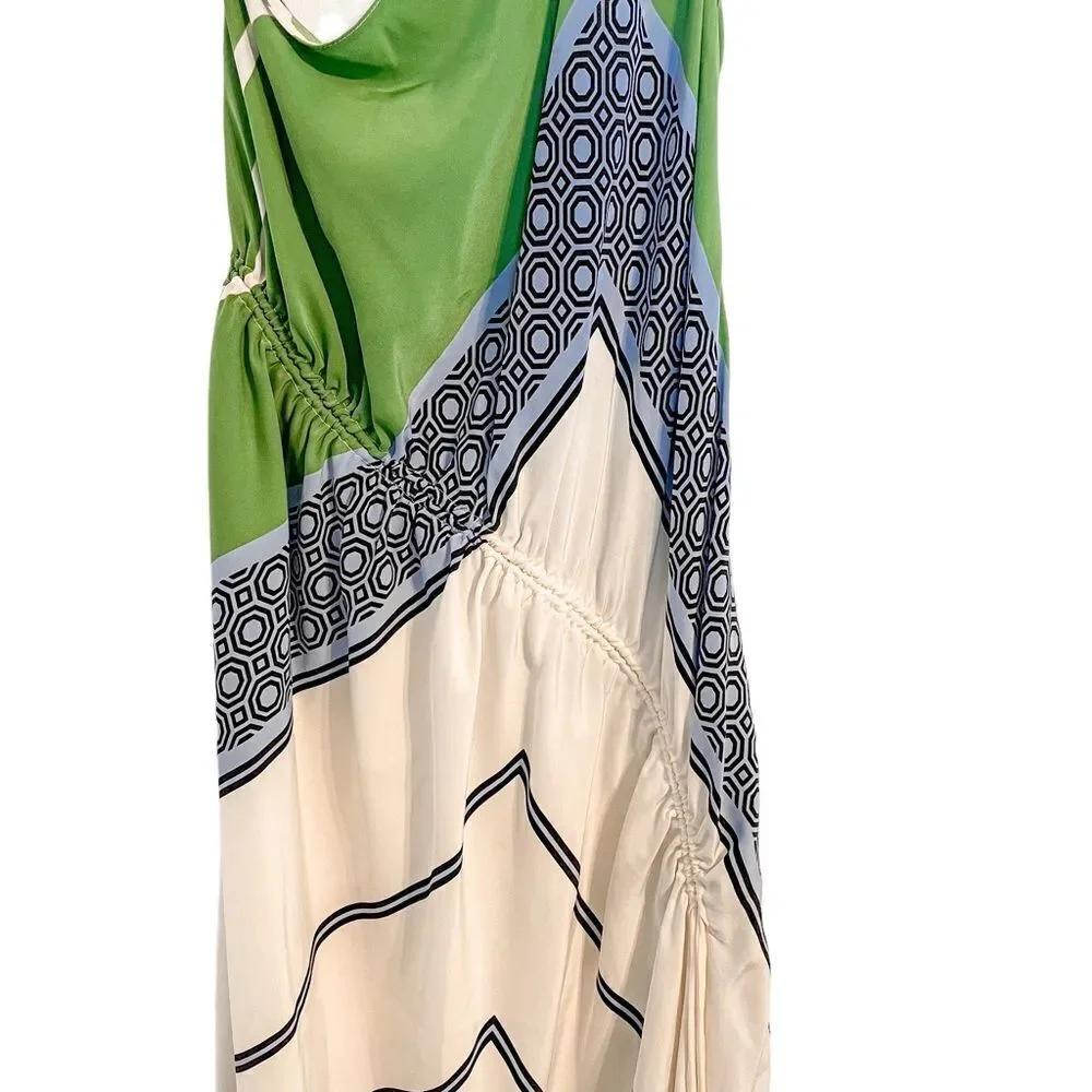 Tory Burch Sloane One Shoulder Handkerchief Dress 0